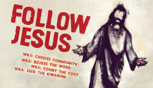 Follow Jesus - Seek The Kingdom Image